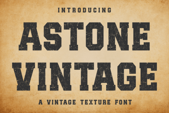 Astone Vintage Typeface for Digital Branding