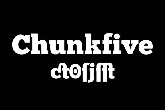 Chunkfive Typeface for Bold Editorial Headlines