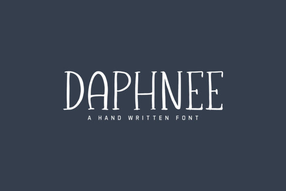 Daphnee: A Charming Slab Serif Typeface for Modern Branding