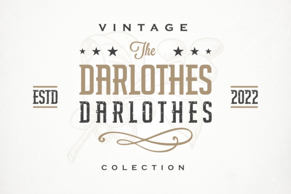 Darlothes Typeface for Bold Branding Projects