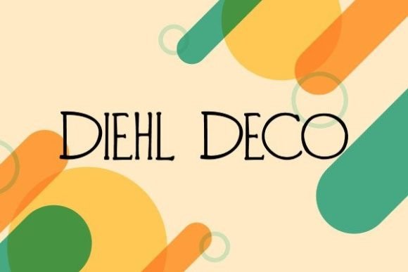 Diehl Deco: A Slim Slab Serif Typeface for Elegant Web Design