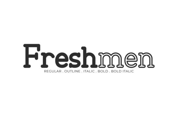 Freshmen Font Review: Vintage Slab Serif for Brands