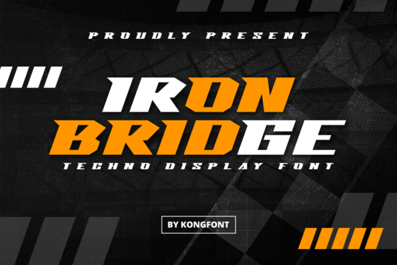 Iron Bridge Font for Modern Business Branding