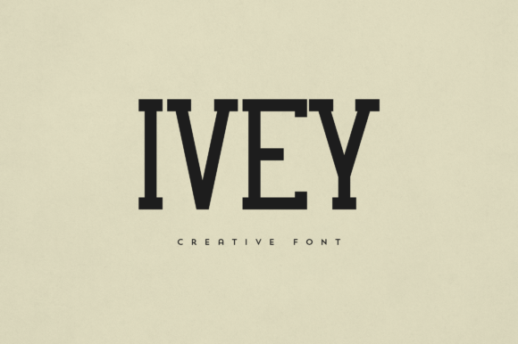 Ivey Slab Serif Font for Bold Brand Campaigns