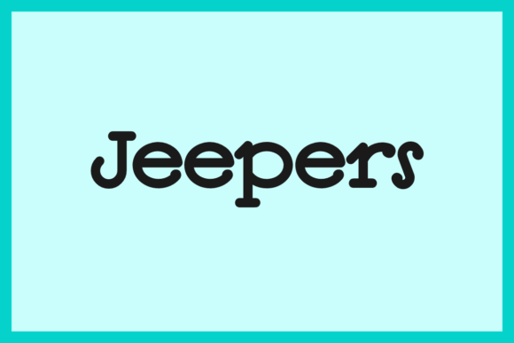 Jeepers Font: Playful Slab Serif for Bold Campaigns