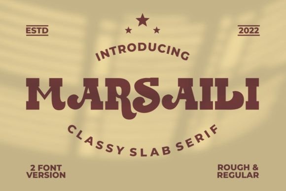 Marsaili: The Bold Serif Font for Retro Campaigns