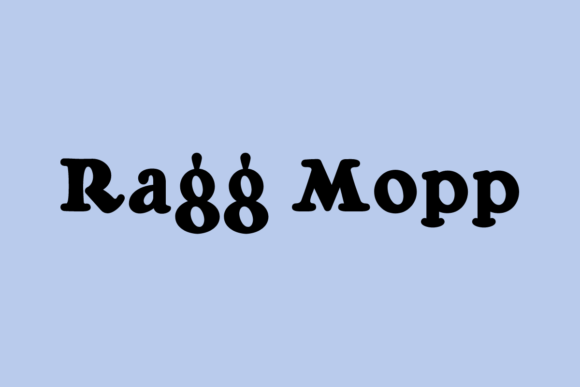 Ragg Mopp Font Review for Bold Campaigns