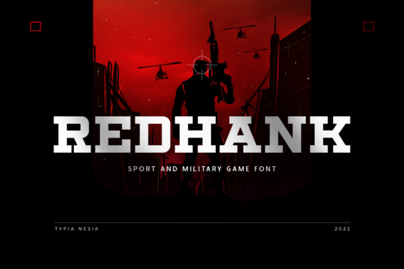 Redhank Typeface for Bold Maker Branding