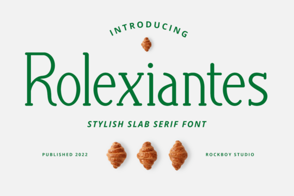 Rolexiantes Typeface for Modern Branding