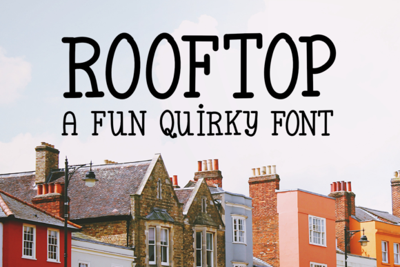 Rooftop: A Vintage Slab Serif Typeface for Editorial Design