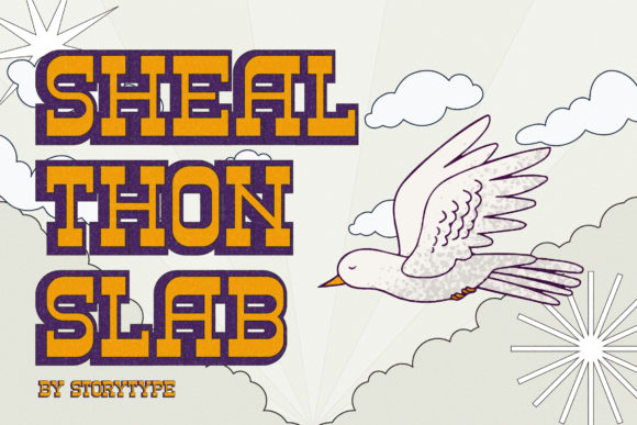 Sheal Thon Slab: A Modern Serif Font for Digital Design