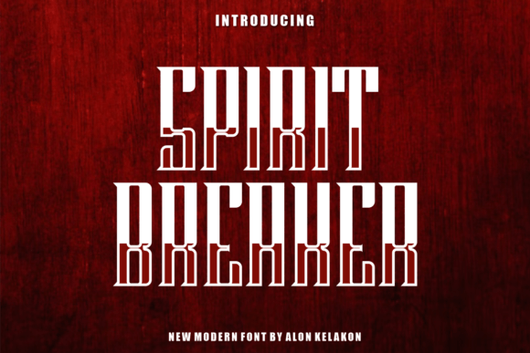Spirit Breaker Font: A Bold Slab Serif Review