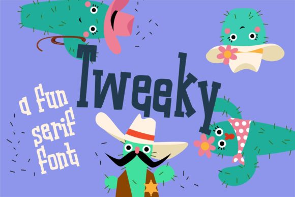 Tweeky Font Review for Bold Campaign Design