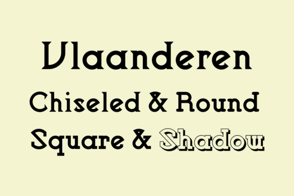 Vlaanderen Font: A Crafter’s Guide to Slab Serif Design