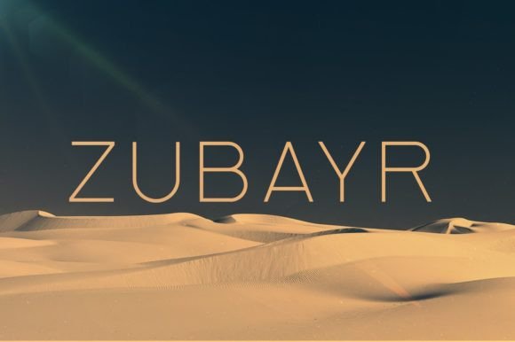Zubayr Serif Font for Polished Branding